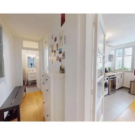 アパート Joivy Cosy 1-bed Flat Near The Eiffel Tower パリ