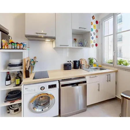アパート Joivy Cosy 1-bed Flat Near The Eiffel Tower *